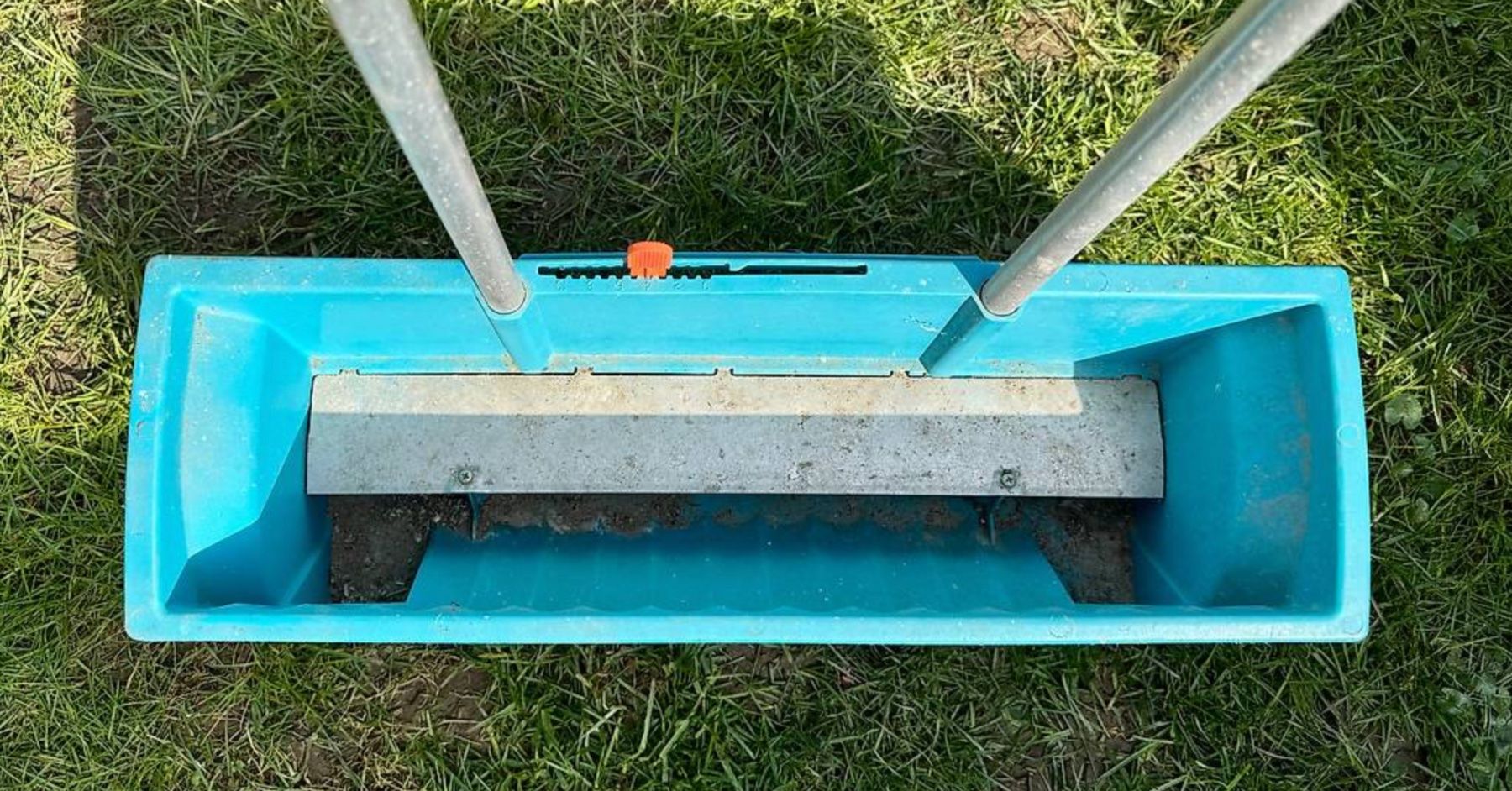 Düngerstreuer: Streuwagen - GARDENA – Gebraucht aus Riedtwil von amRing 1