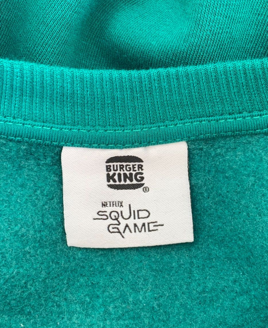 Maglioni & Felpe: Super pull SQUID GAME vert Burger King neuf TU – Nuovo (secondo la descrizione) da Martigny venduto da only__you 6