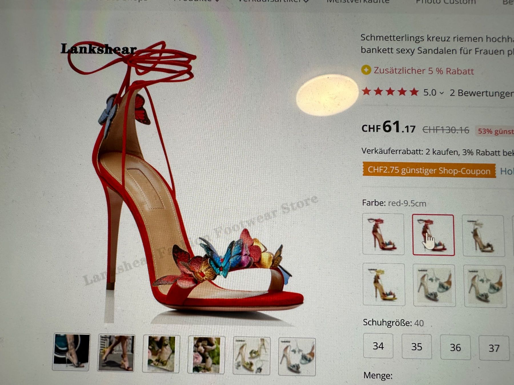 Scarpe da donna: SANDALE – Usato da Bottighofen venduto da M.O.L