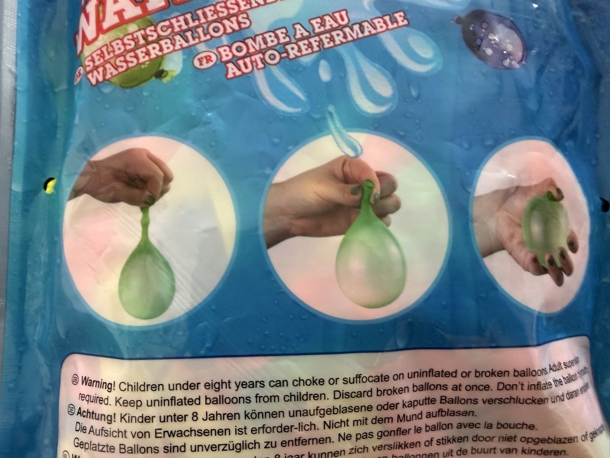 Giocattoli: Ca. 350 Stk. Selbstverschliessende Wasserballons  – Nuovo e nell'imballaggio originale da Aarau venduto da Tam6 4