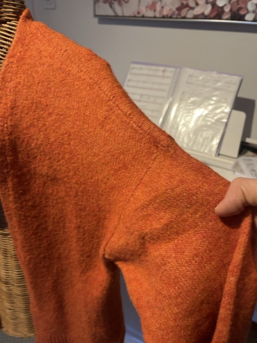 Jacken: Orange Strickjacke von an'ge, M – Gebraucht aus Solothurn von Bobesch08 3