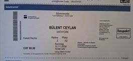 2 Tickets / Bülent Ceylan / Diktatürk Suhr