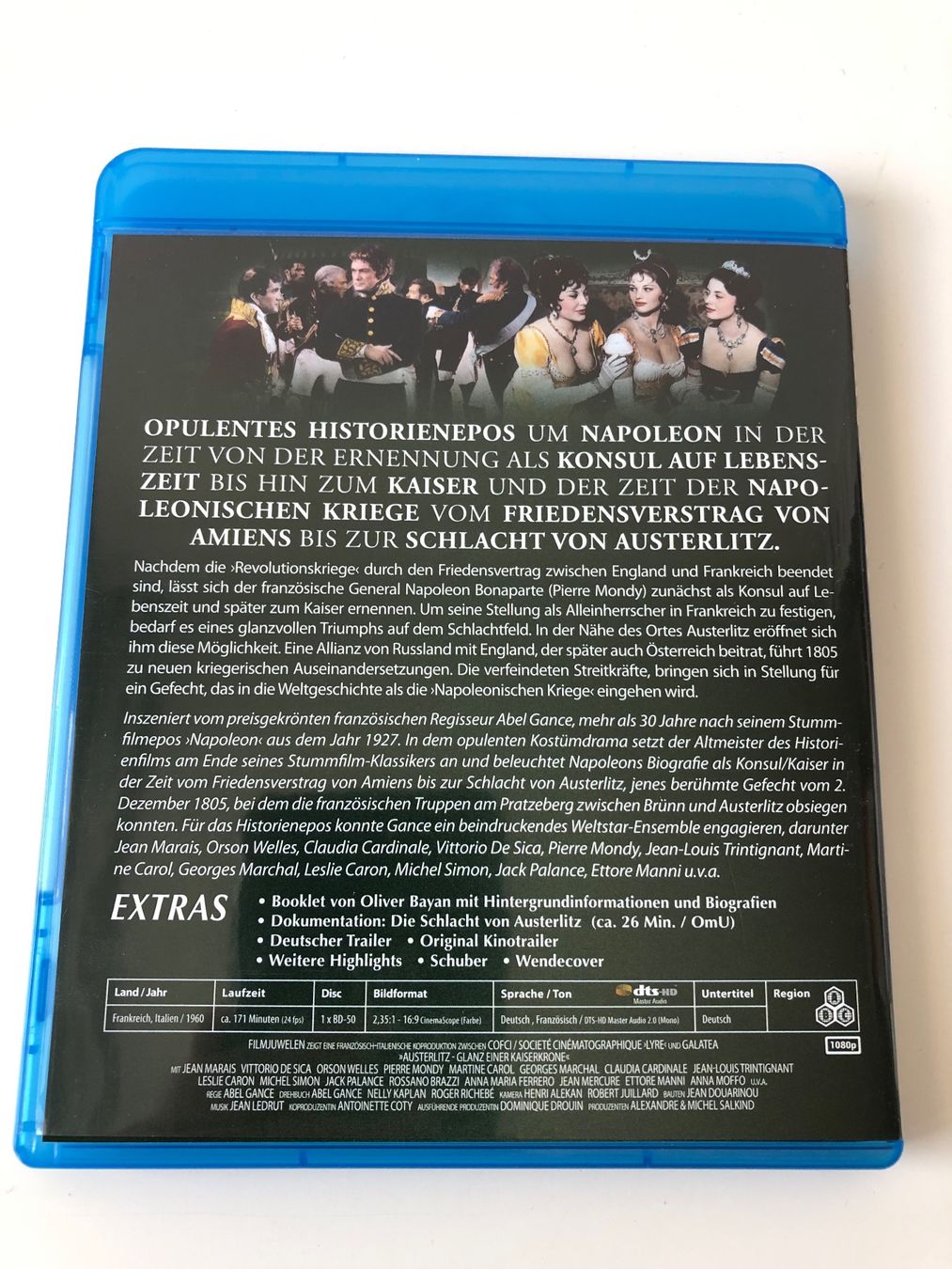 Alle DVDs: Austerlitz - Glanz einer Kaiserkrone (1960) - Bluray – Gebraucht aus Bern von McFlurry_08 2