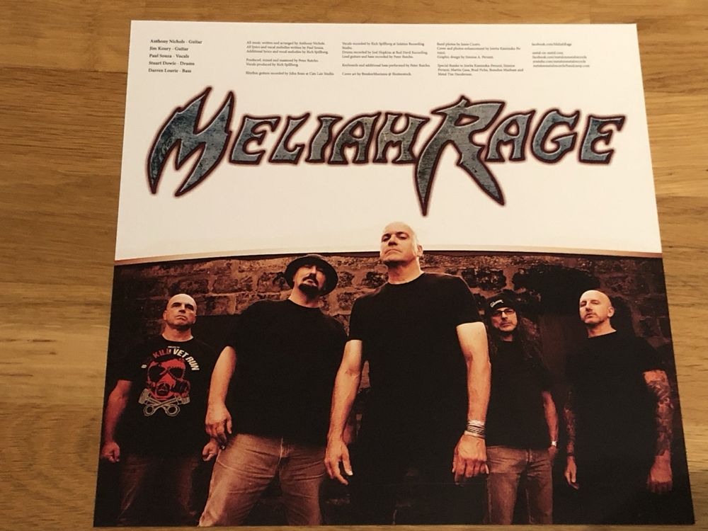 Meliah Rage. Limited Edition 107/350. Idol Hands (Gebraucht) in ...