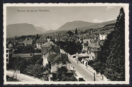 AK Peseux, Peseux et vue sur Corcelles