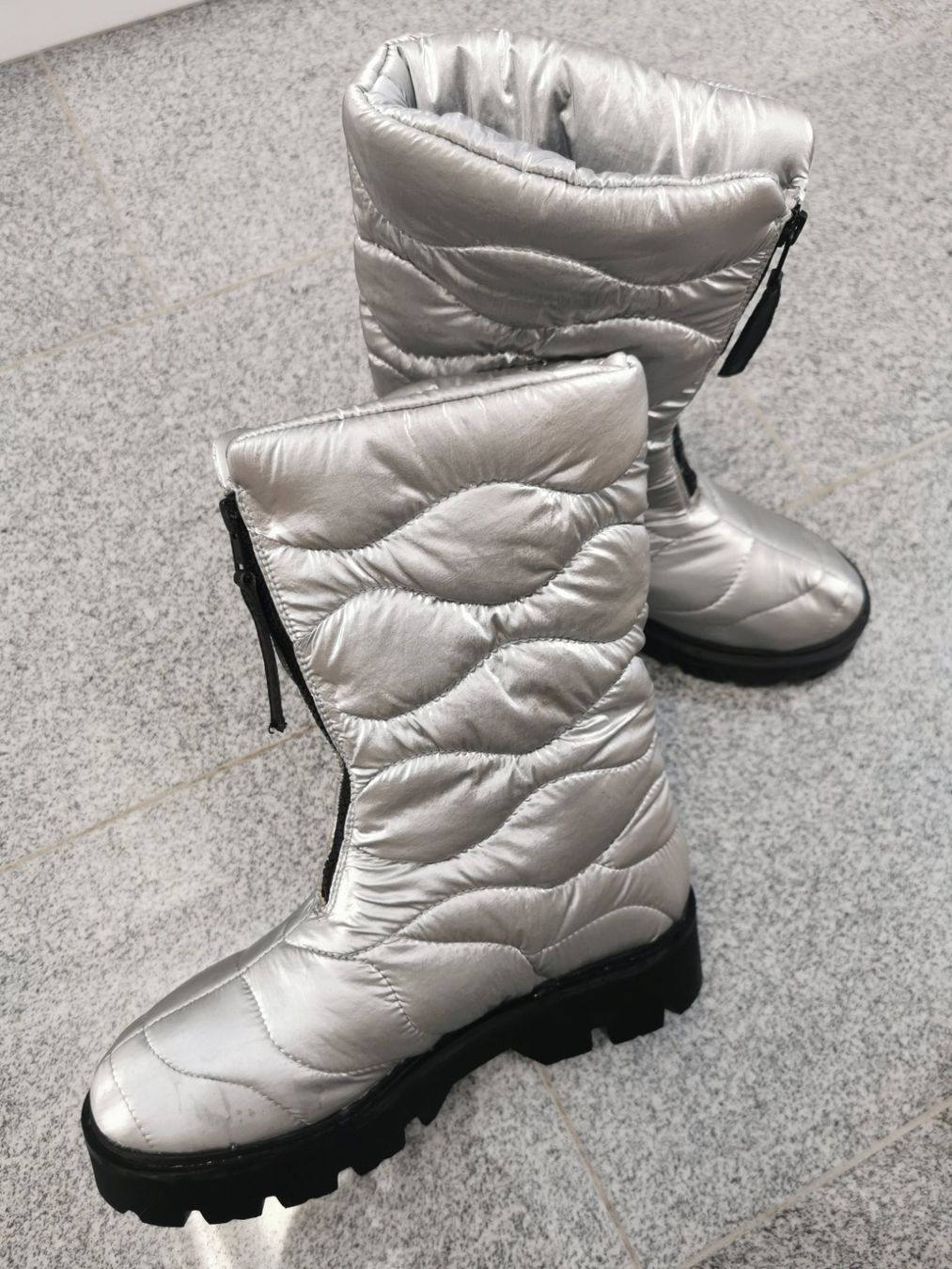 Scarpe da donna: Blauer Plateau Boots – Usato da Einsiedeln venduto da Cla_9z66 1