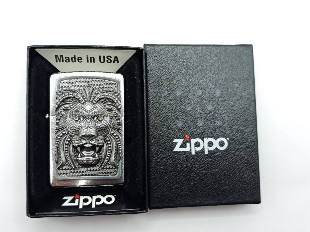 Zippo Accendini: ZIPPO Löwe Emblem Feuerzeug 2005906 – Nuovo e nell'imballaggio originale da Ennenda venduto da Benzinflamme 5