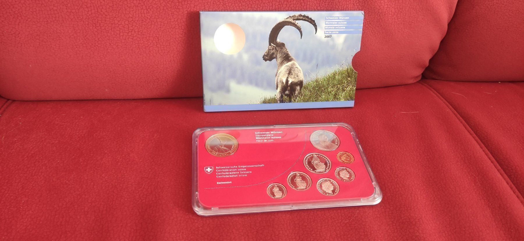 Tutti le monete: Classic Münzsatz 2007, Stempelglanz – Nuovo (secondo la descrizione) da Würenlingen venduto da pjs-at-tutti