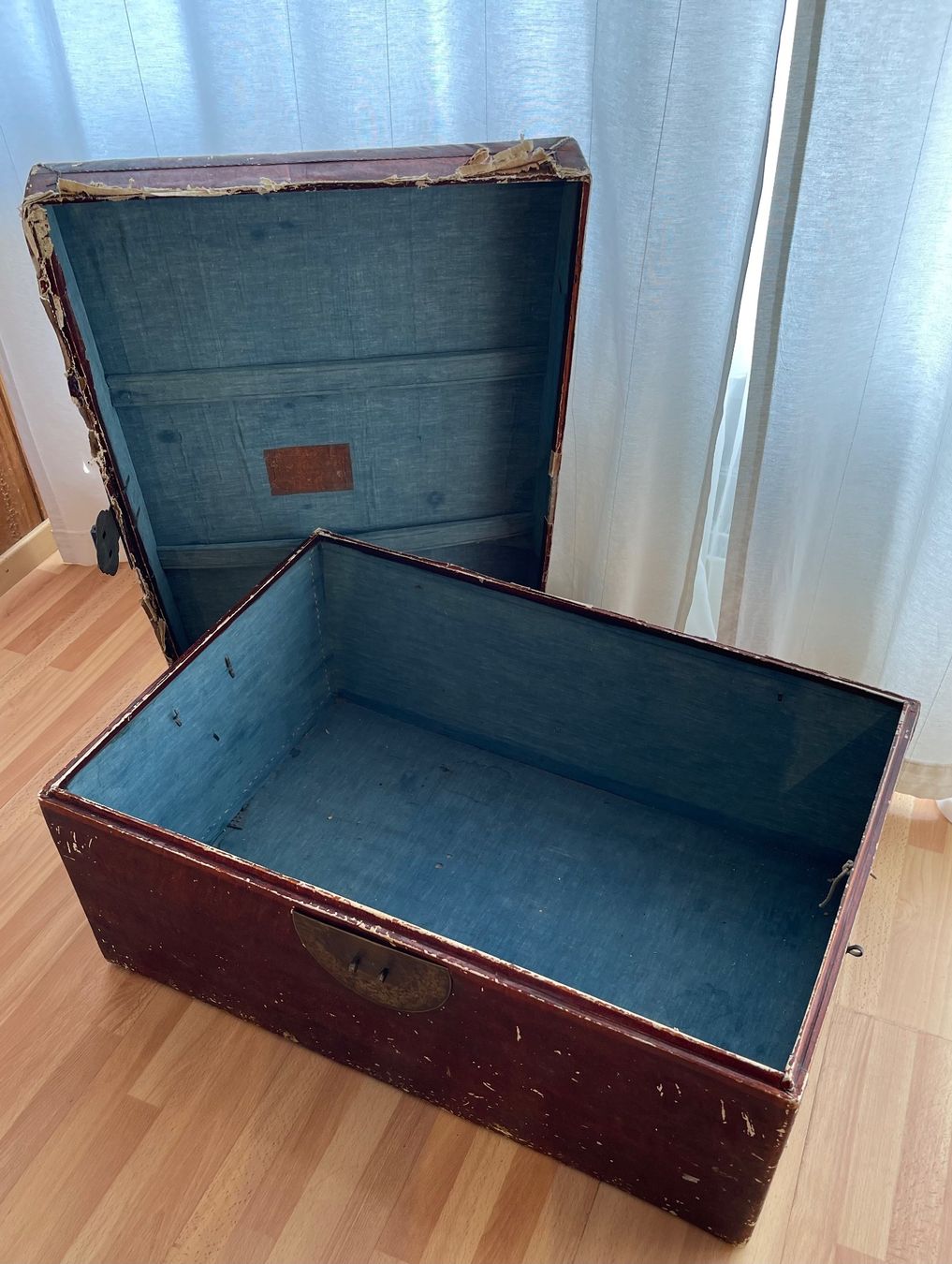 Truhen: Antike Chinesische Hochzeitstruhe ca 85x57x40 cm – Gebraucht aus Wengen von rotstock1696 8