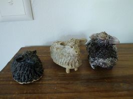 3 Stk. Schafe  / SCHAF Keramik  tolle Deko