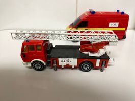 Siku 2819 DL 30 FT Feuerwehr + 1 x Dickie Kunststoff 406