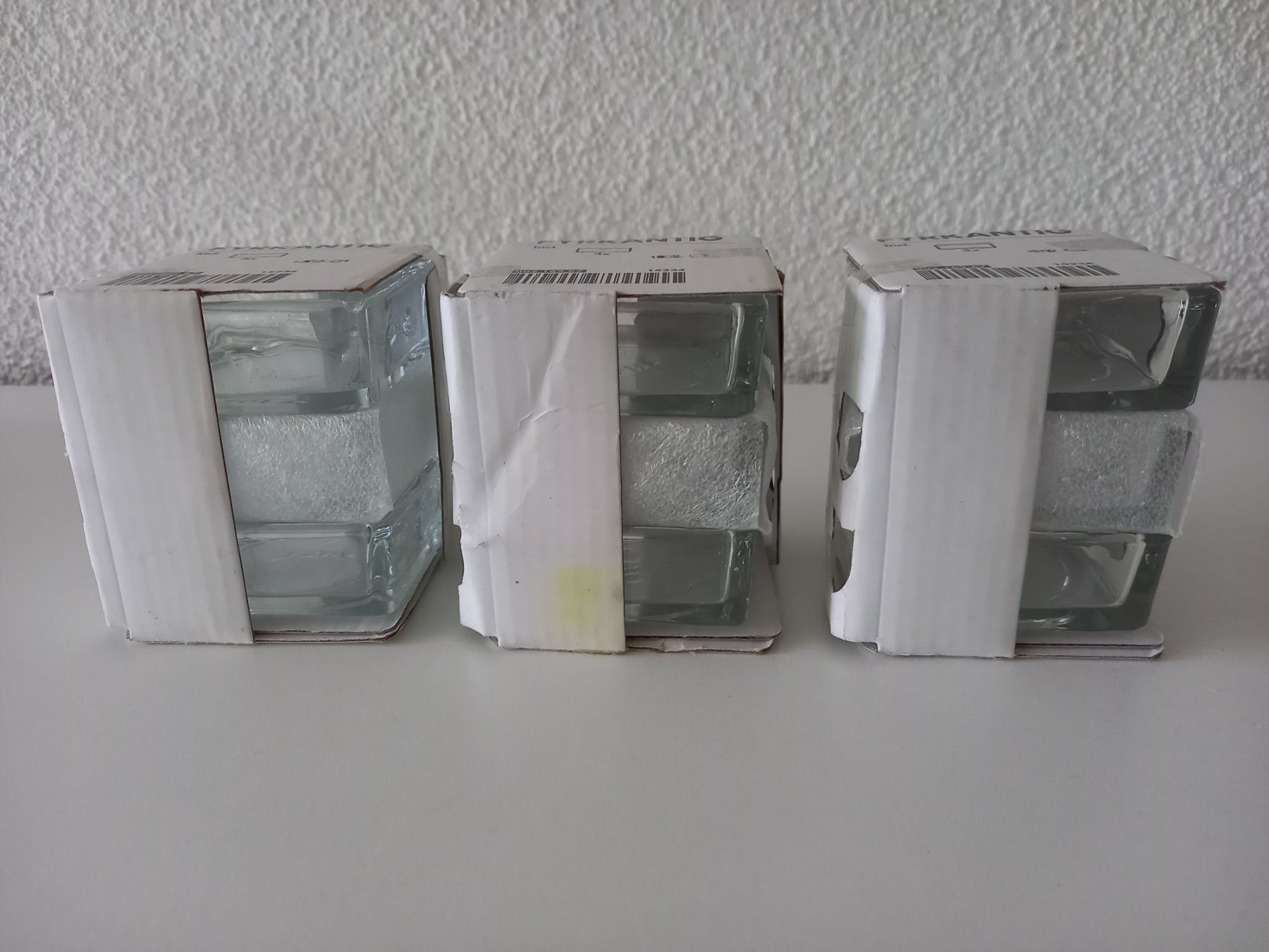 Kerzenständer: Verschiedene Teelichthalter aus Glas – Gebraucht aus Obernau von Corolli 4