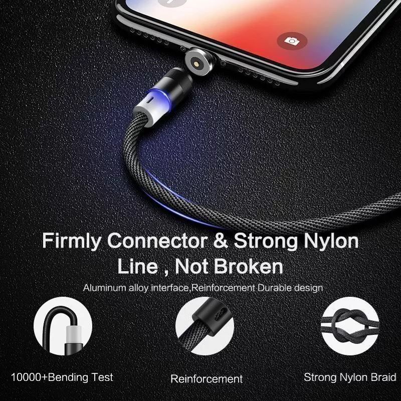 Cavi: 3in1 Magnet Lightning Micro USB Type-C – Nuovo e nell'imballaggio originale da Zürich venduto da shop-247 1