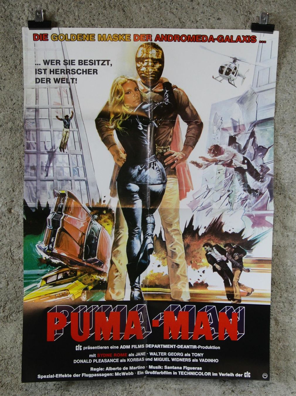 Poster & Bilder: Filmplakat "Puma-Man" – Gebraucht aus Birrwil von brandschatz_birrwil
