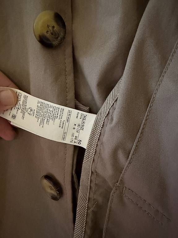 Cappotti: Trenchcoat Benetton Mantel – Usato da Basel venduto da dietschy77 4