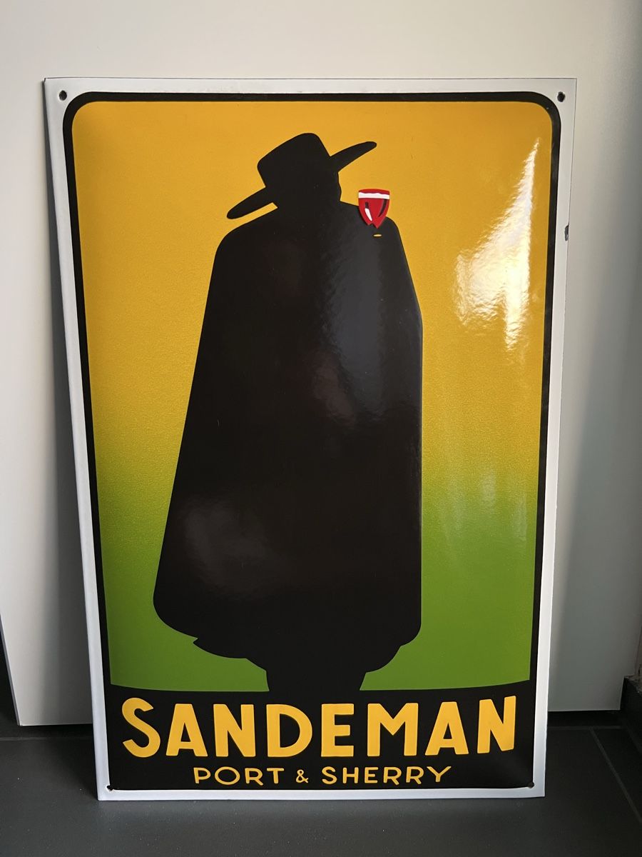 Insegne: Emailschild SANDEMAN Port & Sherry – Usato da Holziken venduto da 181281