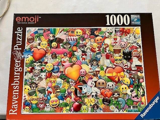 Ravensburger Puzzle: Puzzle EMOJI Ravensburger 1000 pièces – Usato da Tannay venduto da Comsa