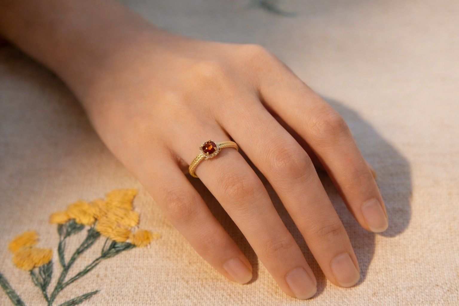 Anelli: NEW - S925 Citrine Ring (Adjustable) – Nuovo (secondo la descrizione) da Zürich venduto da cin_wcf6 6