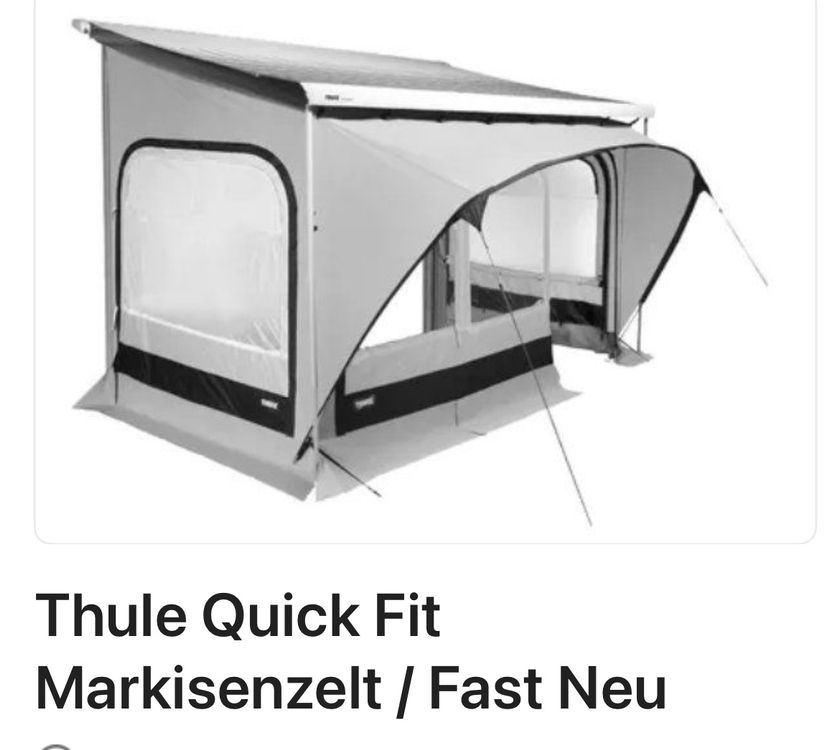 Thule Vorzelte & Markisen: Thule Quick Fit Markisenzelt / Fast Neu – Gebraucht aus Gretzenbach von Schatz7