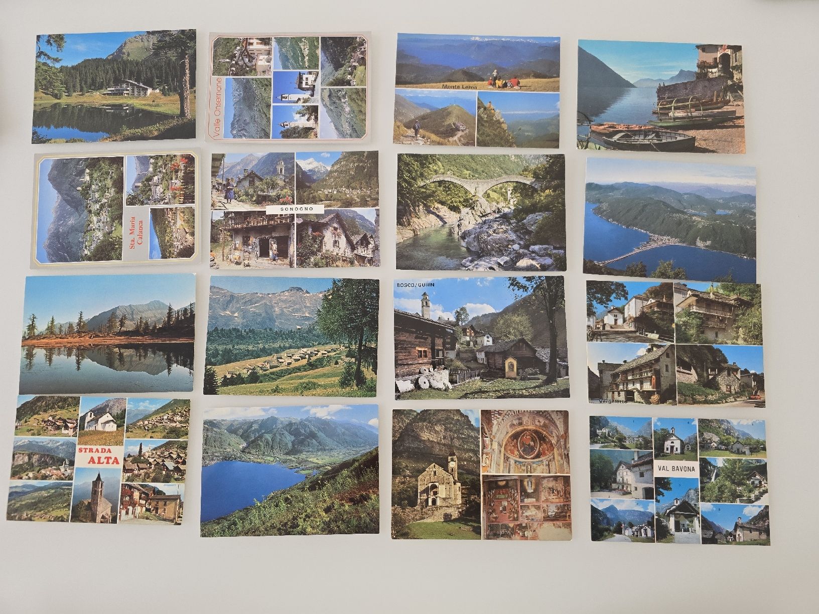 Cartoline postali: Vintage Ansichtskarten, cartoline Ticino e Mesolcina – Usato da Cugnasco venduto da FuoriTutto