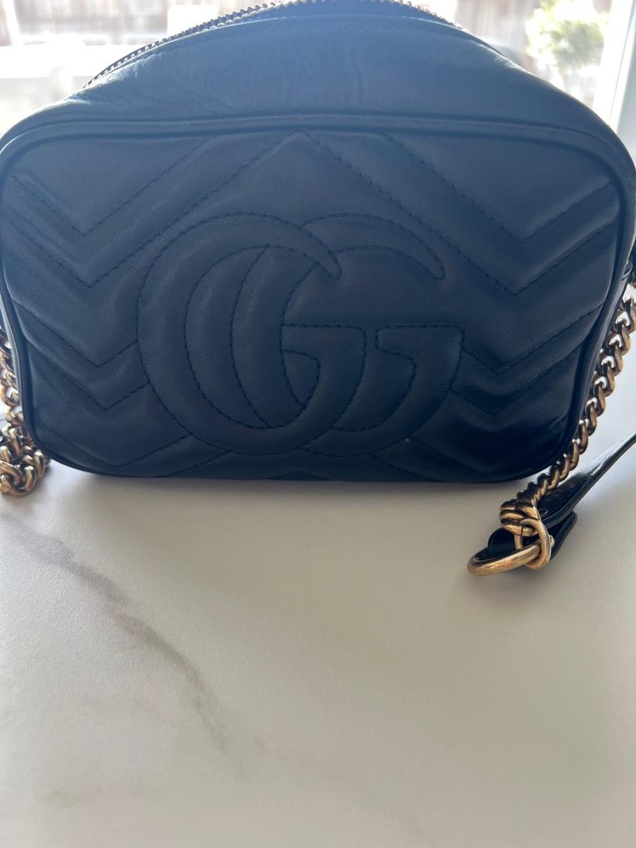 Gucci Borse da donna: Original Gucci GG Marmont Camera Bag Schwarz – Nuovo (secondo la descrizione) da Rottenschwil venduto da chr_xh8x 1