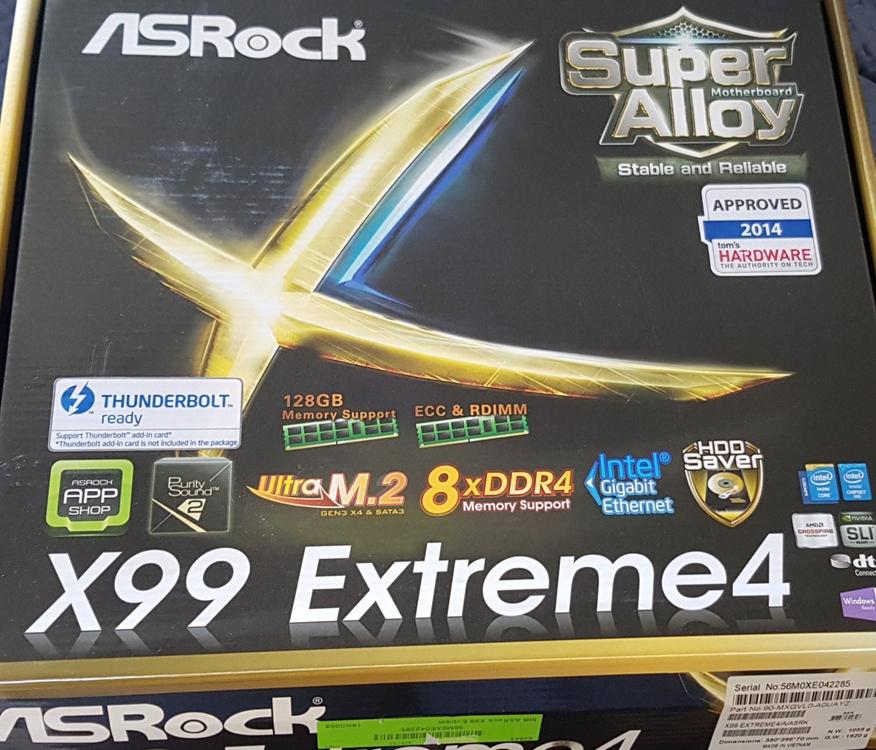 Asrock X99 Extreme4/ intel I7-5820K | Kaufen auf Ricardo