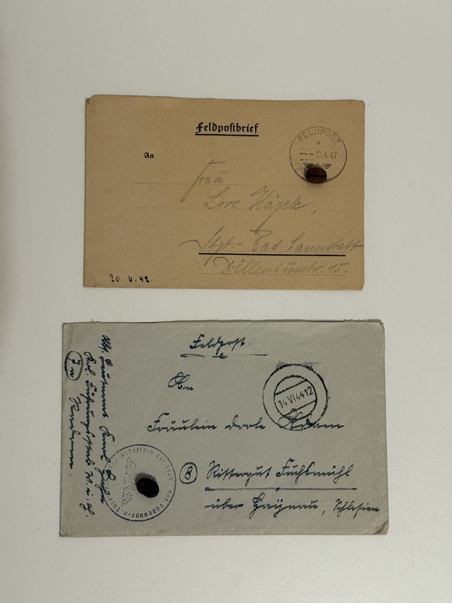 Documenti: 2. Weltkrieg Konvolut Feldpost – Usato da Goldach venduto da igwhitestar 1
