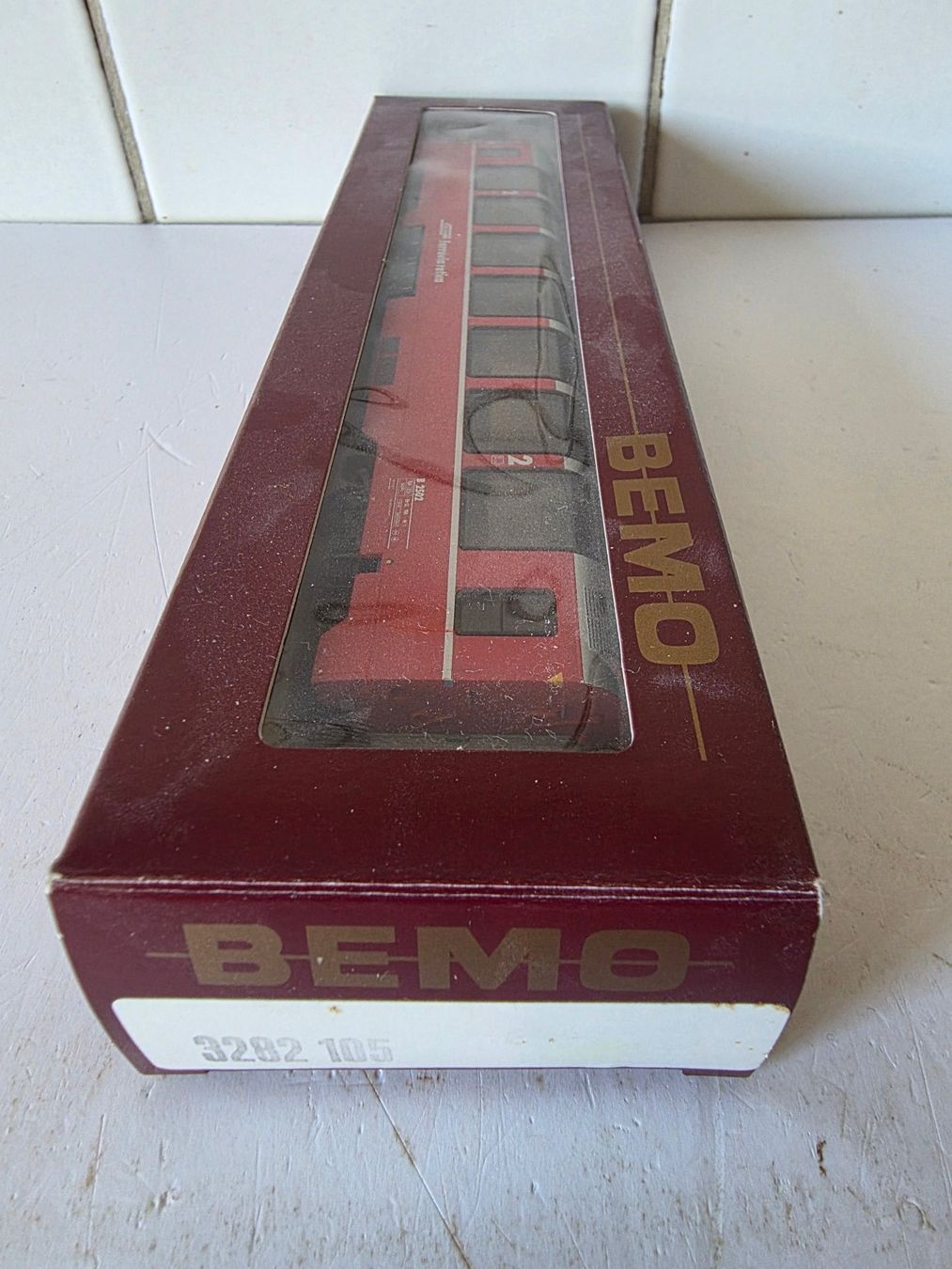 Bemo Modellini di ferrovie: Panoramawagen RhB, 2. Klasse, B 2502 – Nuovo (secondo la descrizione) da Seuzach venduto da Loeckeli01 5