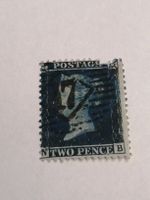 Two Pence Blue 1855 