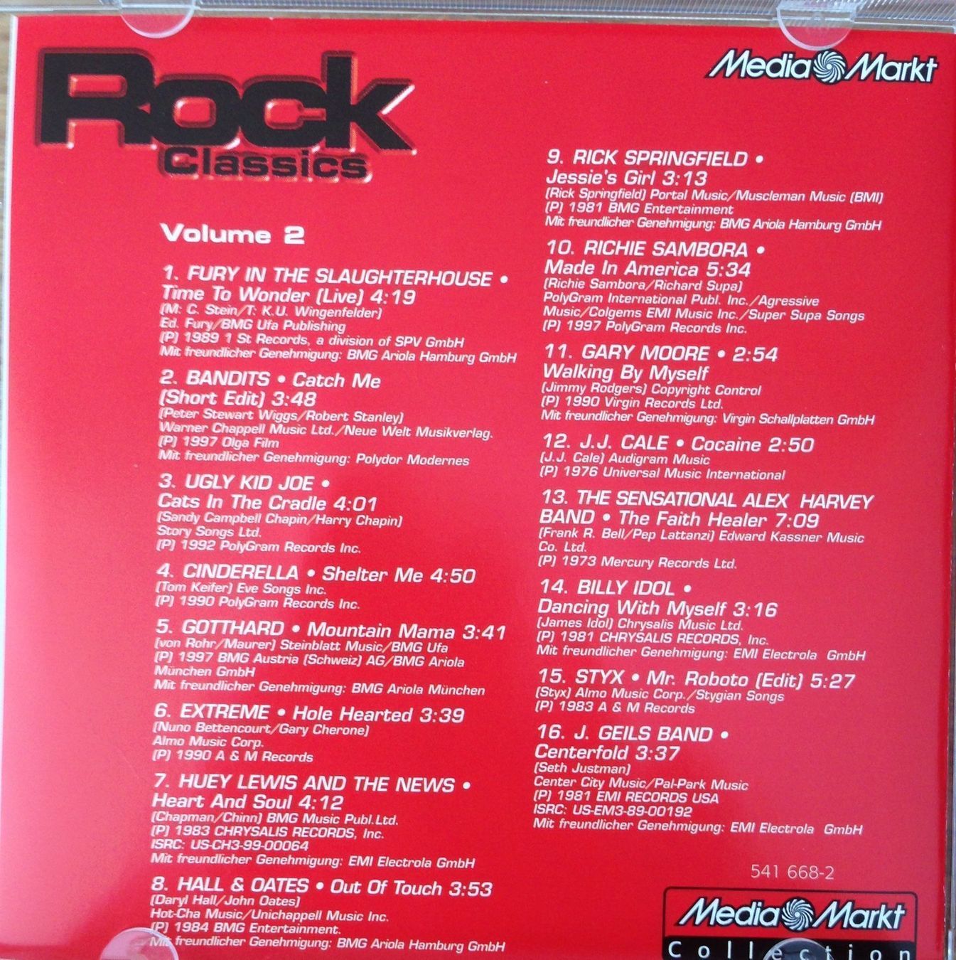 CD: 4 x CD Rock Songs mit 6 CDs – Usato da Eglisau venduto da felix_ch 2