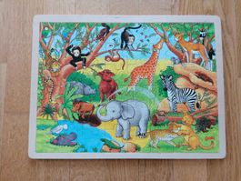 Einlegepuzzle, Afrika - 48 Teile