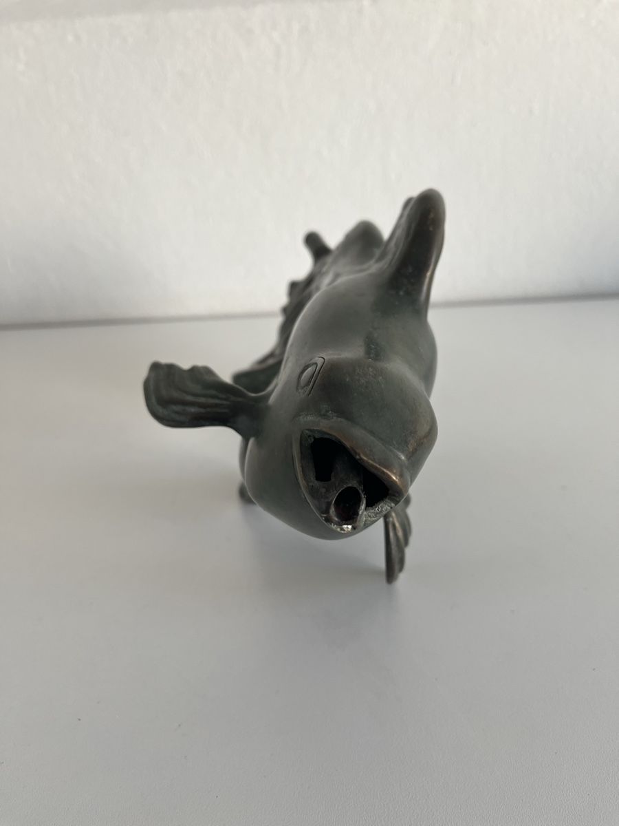 Sculture & Statue: Fisch aus Bronze – Usato da Wetzikon ZH venduto da seli03 2