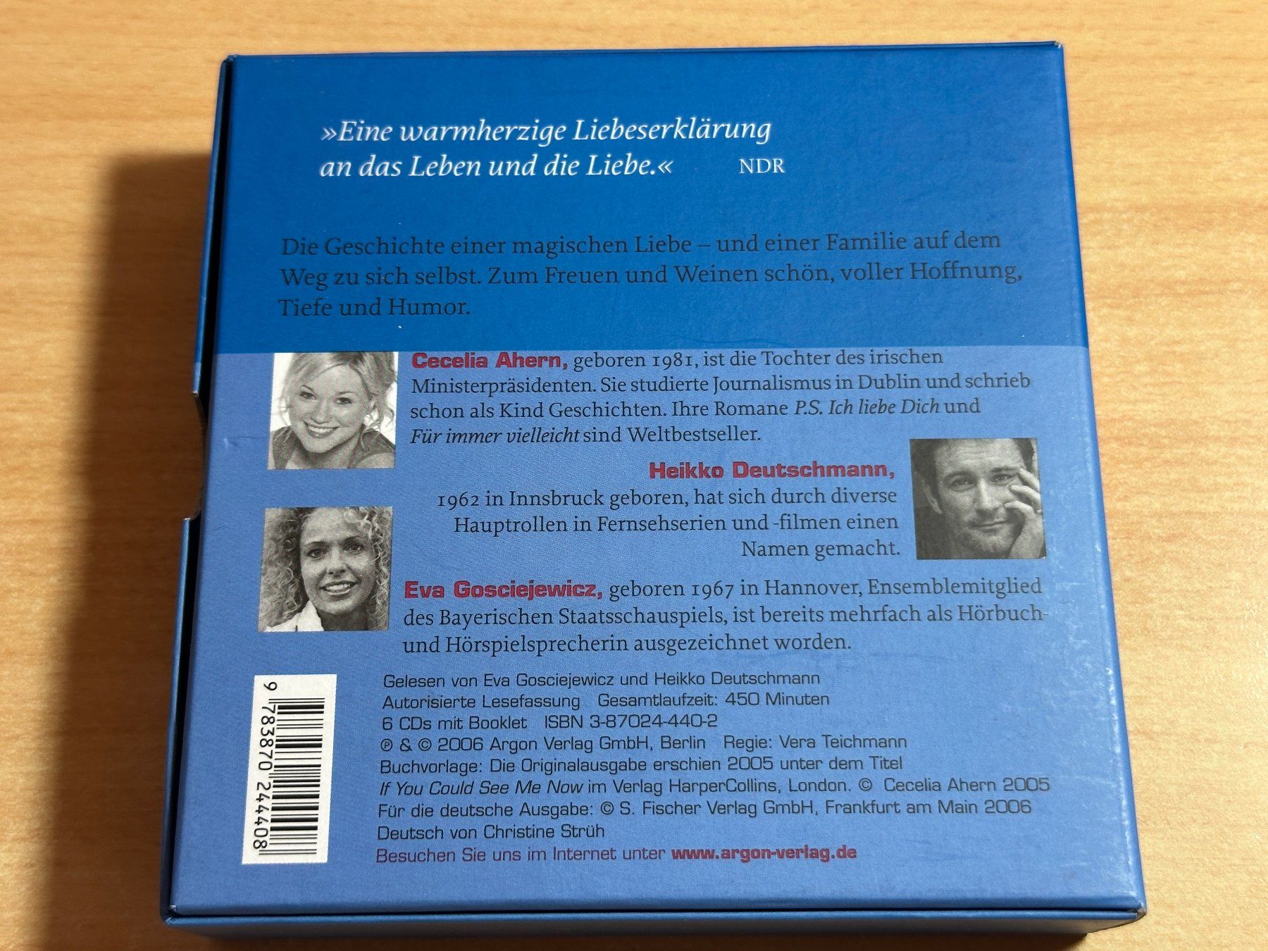 Audiolibri: Cecelia Ahern - Zwischen Himmel und Liebe - 6 CD – Usato da Rikon im Tösstal venduto da Alpenmutz 1