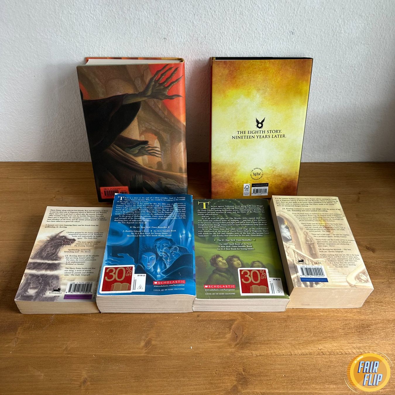 Libri: Harry Potter Bücher Set - ENGLISCH – Usato da Luzern venduto da fairflip 1