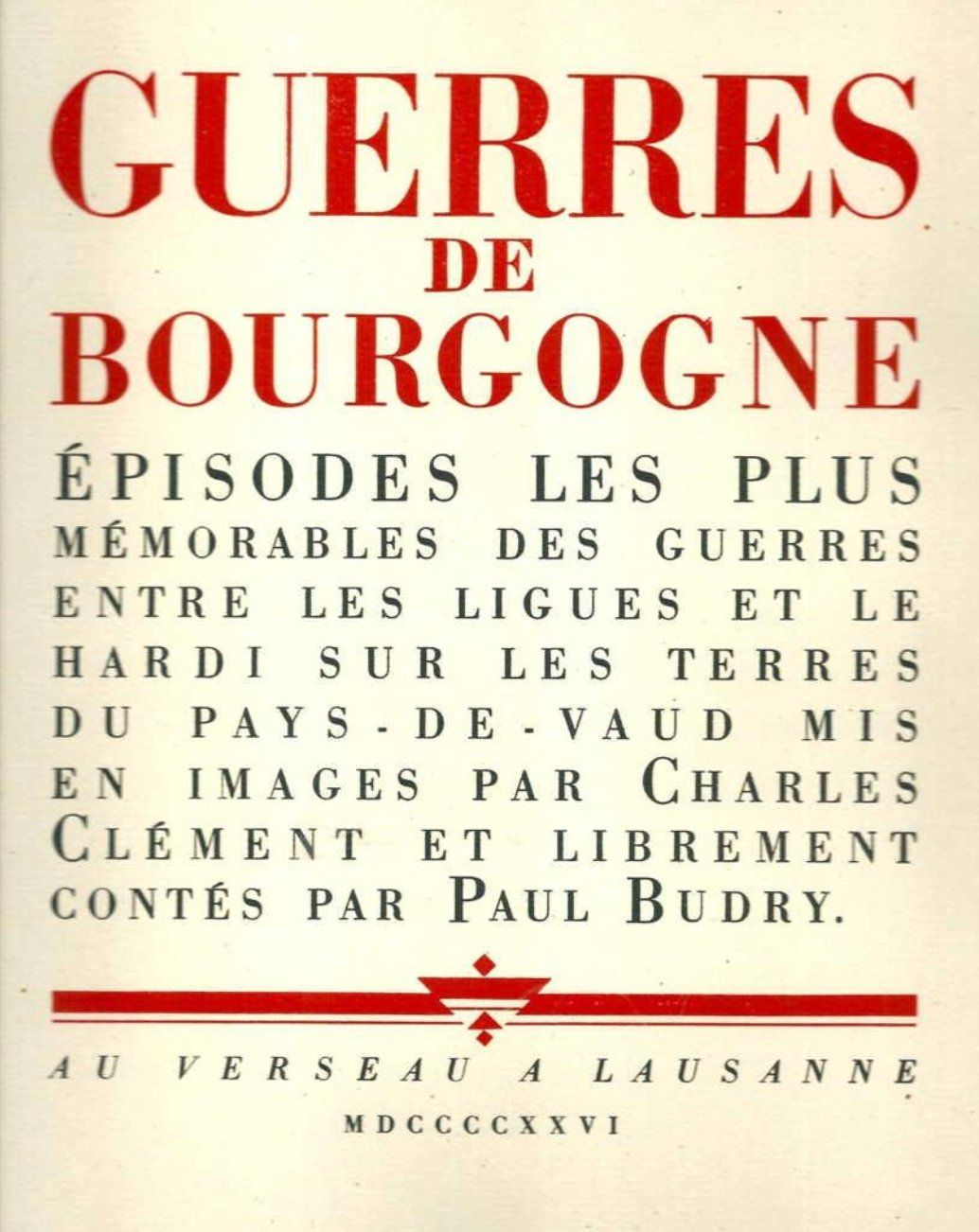 Bücher: Guerres de Bourgogne – Neu (gemäss Beschreibung) aus Vevey von yve_7dpw