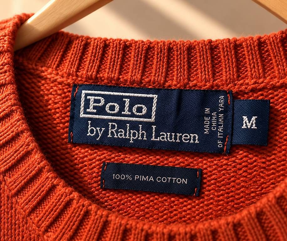 Maglioni & Felpe: Polo Ralph Lauren Pullover  Orange  100% Pima Cotton – Usato da Bern venduto da Mazlum506 2