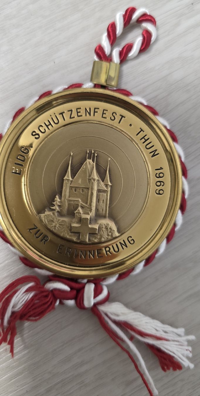 Medaillen: Schützenfest Thun 1969 - ab 1 Fr. – Neu und originalverpackt aus Niederuzwil von 262305 3