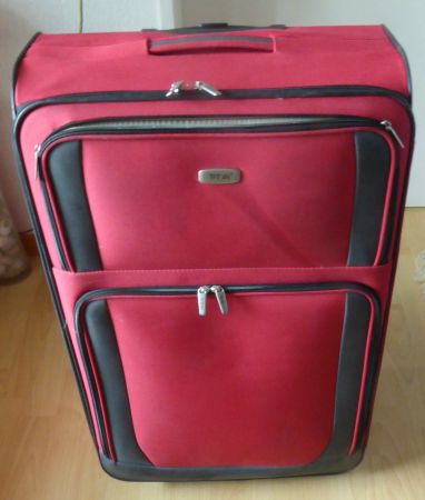 Rollenkoffer 70cm rot Titan