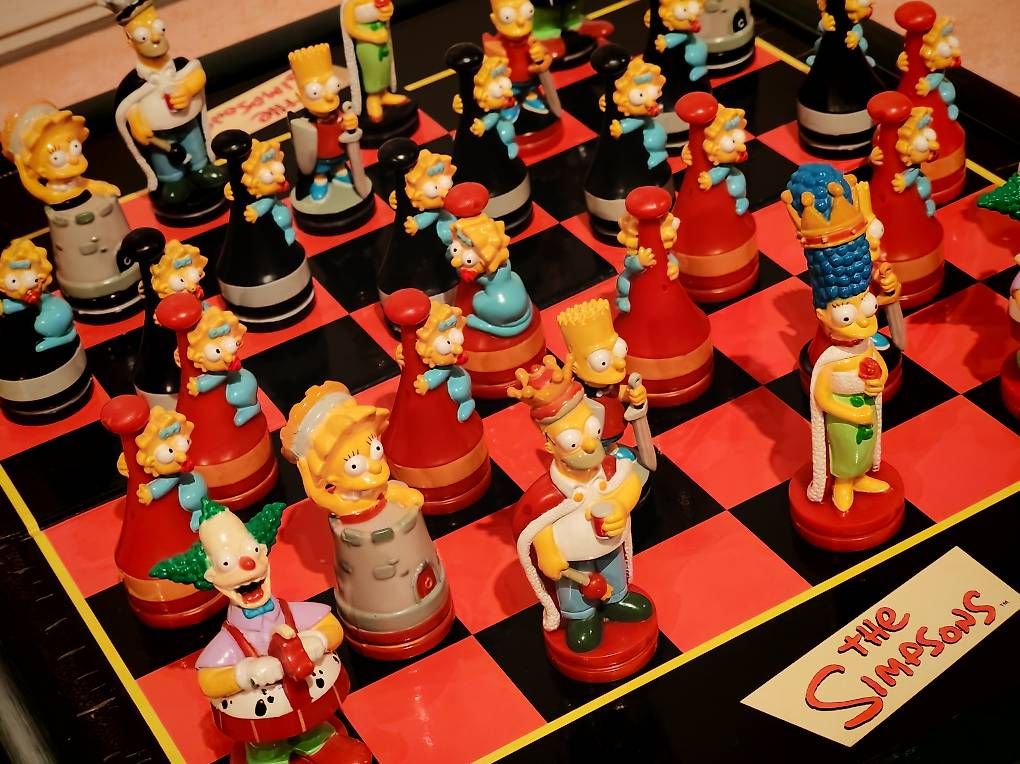 Giochi: Gioco scacchi 3D  Simpson Vintage – Usato da Cadenazzo venduto da Mulinacu 1