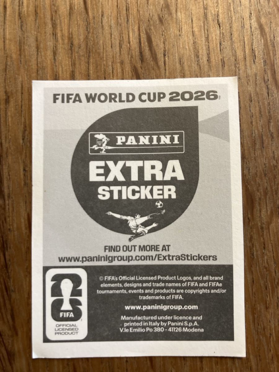 Panini Cartes à collectionner: Panini Alphonso Davies Extra sticker gold – Neuf (Voir description) à Schönenwerd par Chiqutia85 1