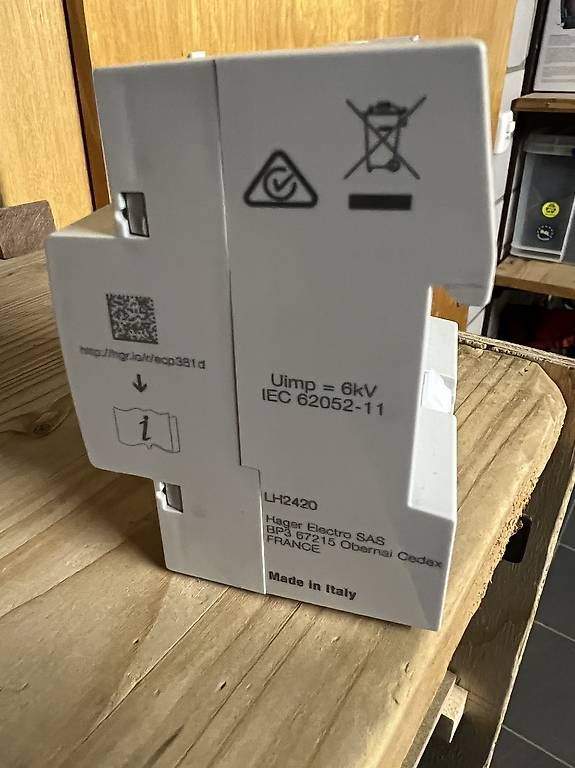 Misurare: MID Zähler Hager ECP381D – Usato da Ruswil venduto da Thoumsen 1