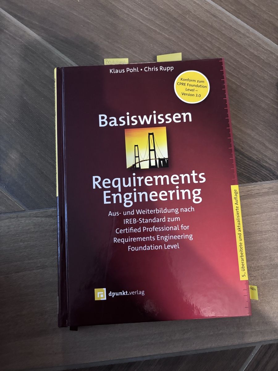 Libri: Basiswissen Requirements Engineering 5. Auflage Buch – Usato da Schaffhausen venduto da Mupeti