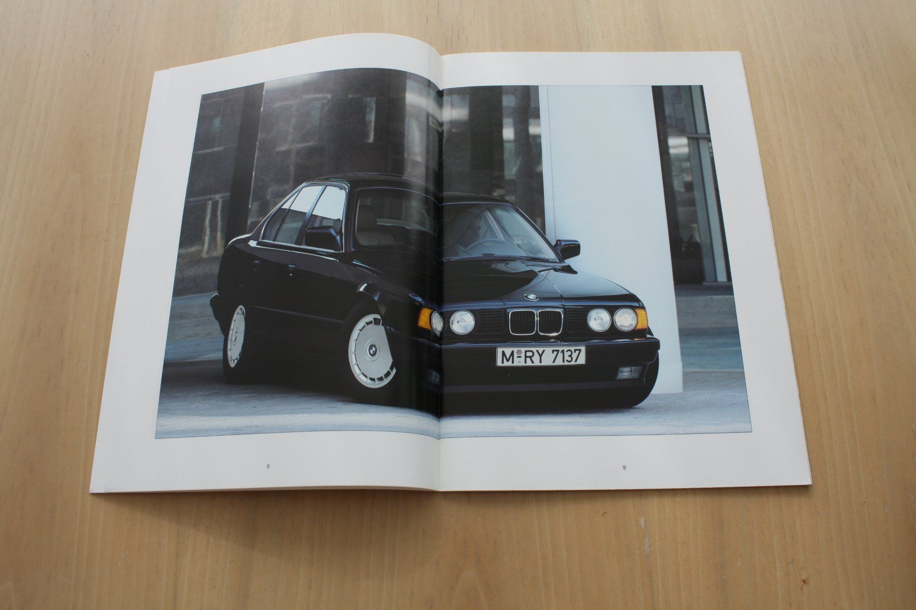 BMW Documenti: BMW 5er-Reihe E34 Prospekt 1990 – Usato da Wikon venduto da erwin400 3