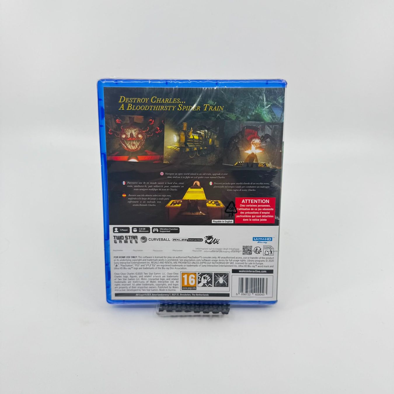 Spiele: Choo-Choo Charles (PS5) SEALED – Neu und originalverpackt aus Herisau von Seyashop1 1