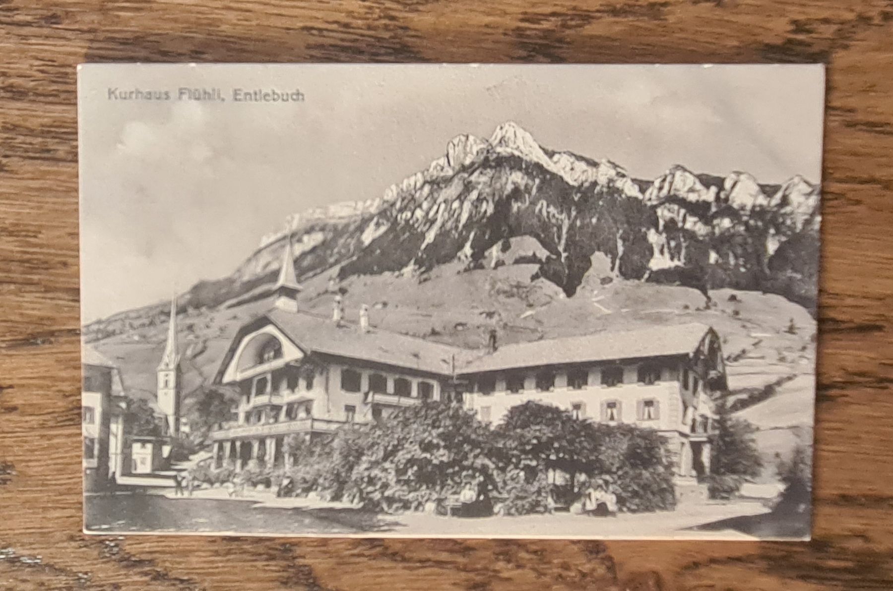 Cartoline postali: Kurhaus Flühli, Entlebuch 1917 – Usato da Ebikon venduto da Donar50