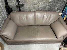 Intertime Cielo Leather Sofa