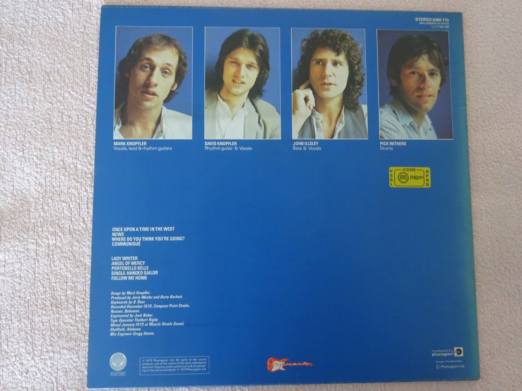 Dischi in vinile: DIRE STRAITS ** COMMUNIQUE ** NEUWERTIG – Usato da Luzern venduto da xrayspex99 3