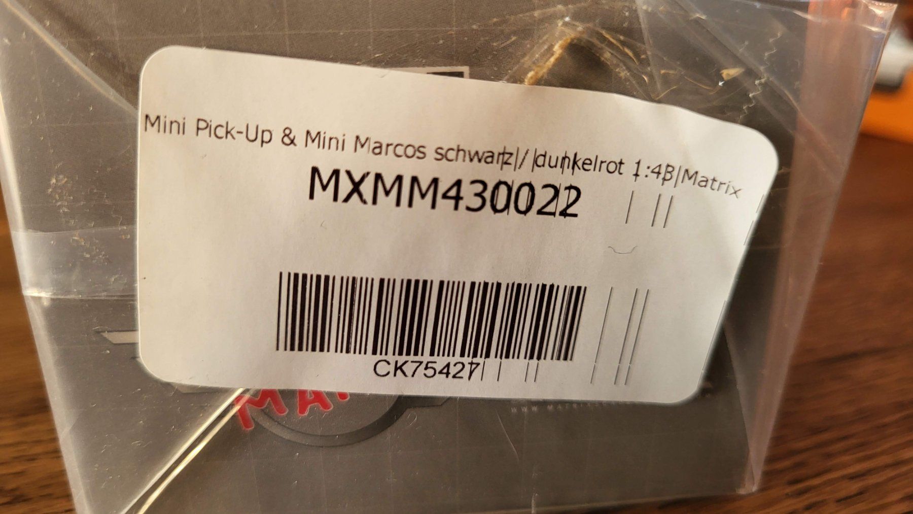 Voitures modèles: Mini Pick Up Marcos 1:43 Matrix – D'occasion à Rothrist par Juana5 3