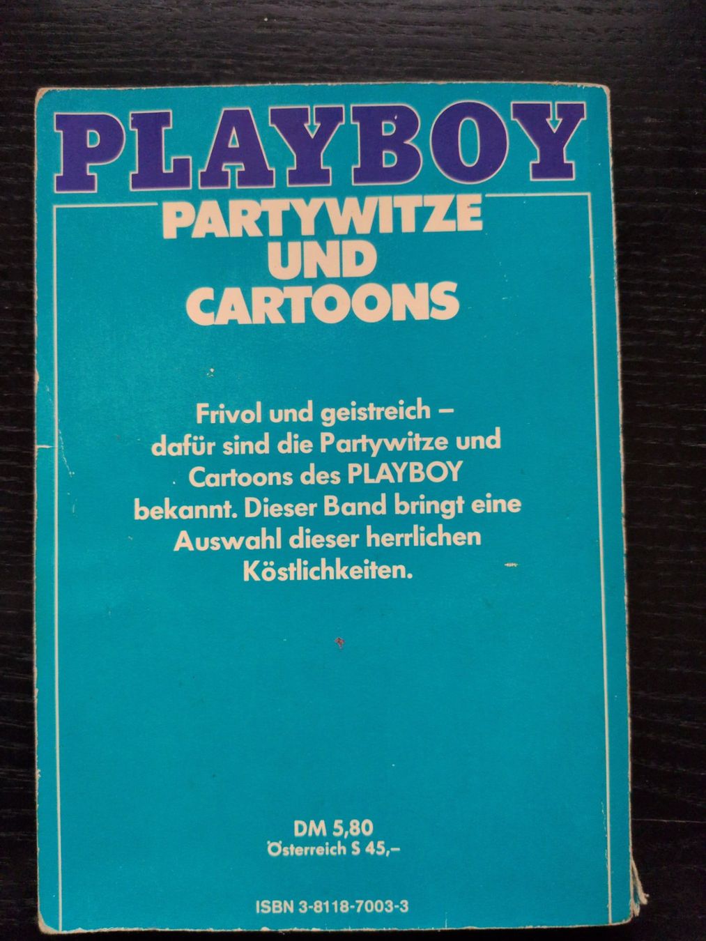 Libri: Partywitze und Cartoons - Playboy – Usato da Ottikon venduto da sobsale 1