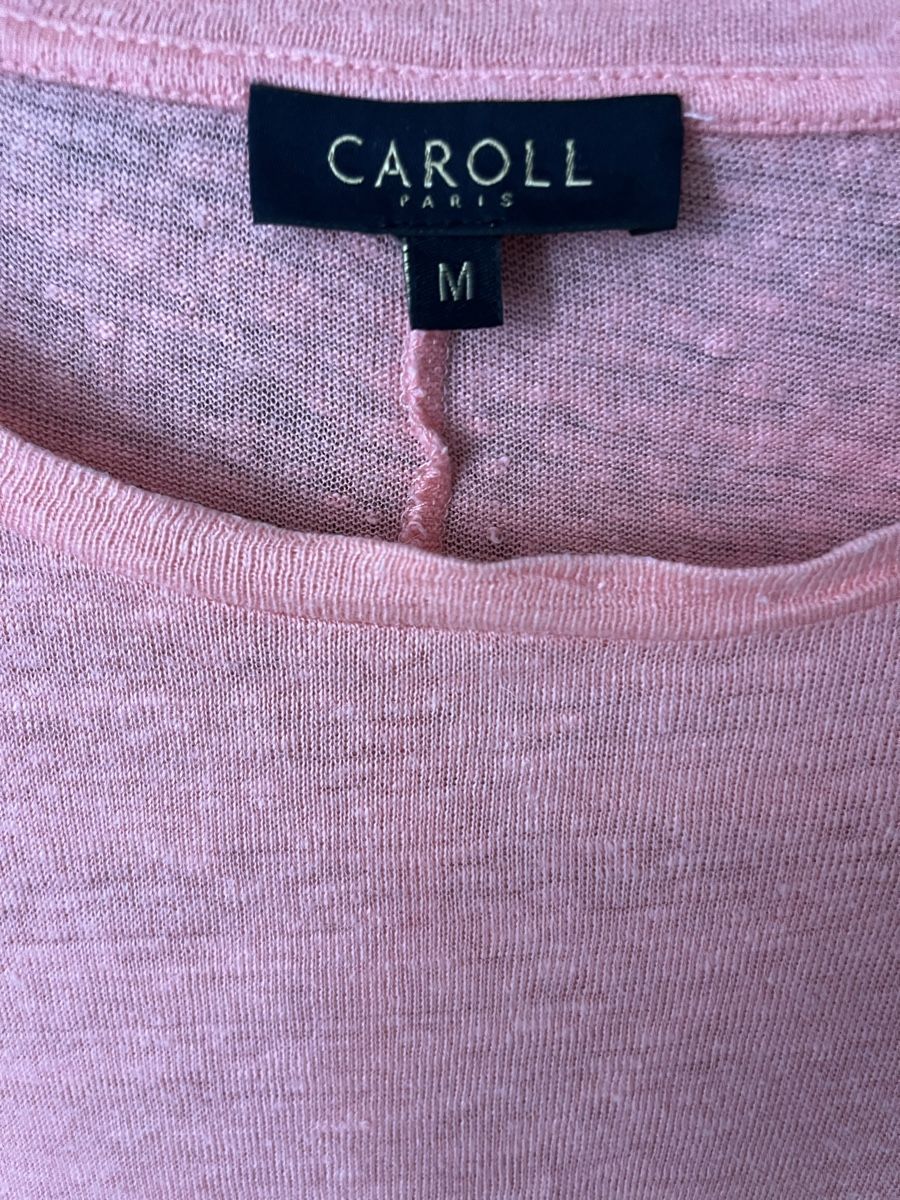 Caroll Camicette: Chemise en lin Caroll Medium – Usato da Chêne-Bougeries venduto da lis_cww5 2
